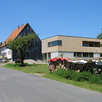 Neubau Werkstatt mit Wohnung