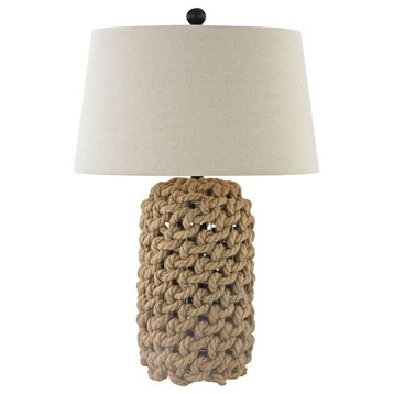 Dimond Nature Rope and Oil Rubbed Bronze Table Lamp
