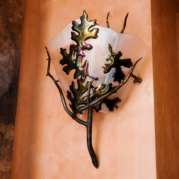 Custom Light Fixture for Bathroom