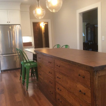 American Foursquare Kitchen: Before & After