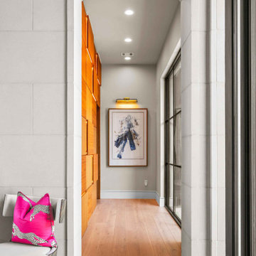 Arched Entry Hall with Hidden Speakeasy and Master Suite Access