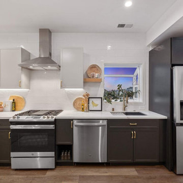 Eclipse Malibu 1.5" Shaker Door cabinets