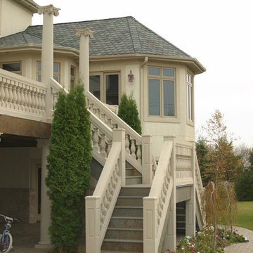Exterior Columns and Balustrades