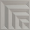 Bolt EnduraWall Decorative 3D Wall Panel, 19.625"Wx19.625"H, Sea Mist