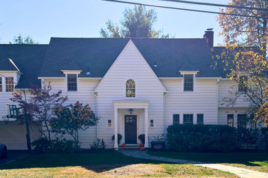 Inspiration for an exterior home remodel in New York