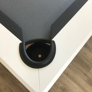 White Olhausen Bellagio Pool Table
