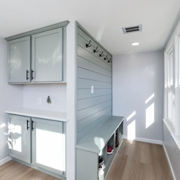 Mechanic Kitchen & Mudroom Remodel Before/Afters