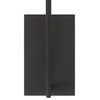 Lena 1 Light Black Forged Wall Mount