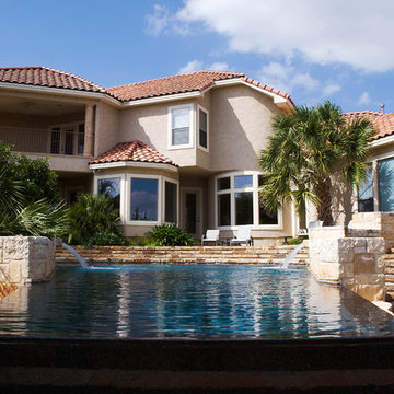 Unique Infinity Edge Pool In San Antonio
