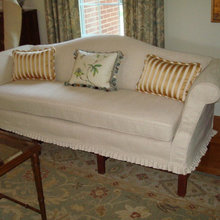 Camelback sofas