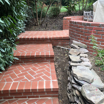Paver Multi Level Patios and Walkways in Cleveland Park, Washington DC