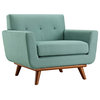Engage Upholstered Fabric Armchair, Laguna
