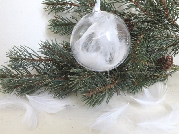 DIY : boules de Noël transparentes