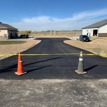 Asphalt installation