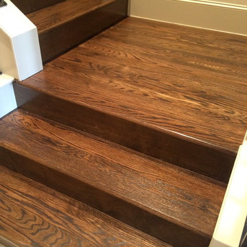 Refinishing hardwood floor Houston