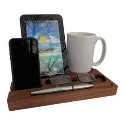 Walnut Desk Organizer - Storage And Organization