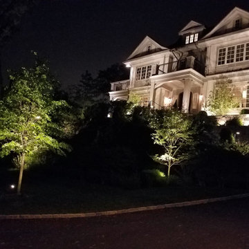 Landscape Lighting shines a pride of home ownership