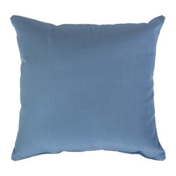 Pawleys Island Hammocks - Pawleys Island Canvas Air Blue Sunbrella Outdoor Throw Pillow - Outdoor Cushions And Pillows