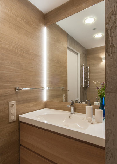 Современный Ванная комната by DESIGN FILOSOFIA