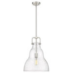 Innovations Lighting - Innovations Lighting 494-1S-SN-G594-14 Haverhill, 1 Light Pendant Industrial - Innovations Lighting Haverhill 1 Light 14 inch BruHaverhill 1 Light Pe Brushed Satin NickelUL: Suitable for damp locations Energy Star Qualified: n/a ADA Certified: n/a  *Number of Lights: 1-*Wattage:100w Incandescent bulb(s) *Bulb Included:No *Bulb Type:Incandescent *Finish Type:Brushed Satin Nickel