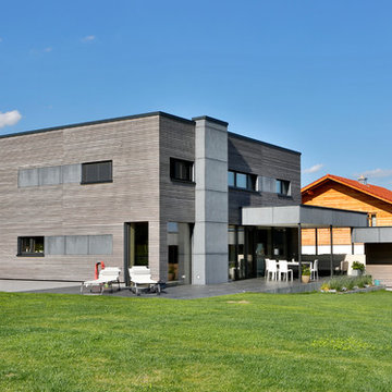 modernes Passivhaus in Kirchweidach