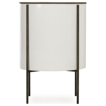 Blaire Side Table 17" Tube