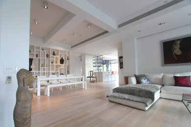 Example of a minimalist home design design in Other