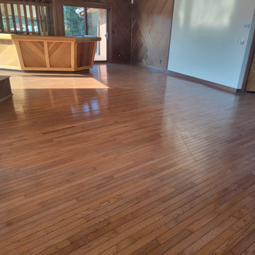 New Wood Floor Installation