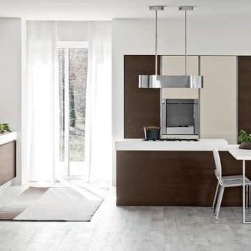 Modern Italian Custom Made Kitchens by LUBE