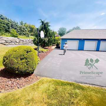 Full Landscape Redesign & Pruning – Baldwinsville, NY