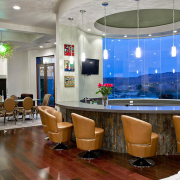 Henderson/ Las Vegas Bar and Living Room Area by DeBora Rachelle