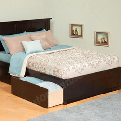 Madison Platform Bed with Under Bed Drawers - Platform Beds