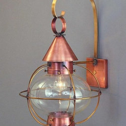 New England Cape Cod Colonial Reproduction Wall Lantern - Wall Sconces