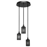 Toltec Lighting - Toltec Lighting 2143-MB-4069 Empire - Three Light Mini Pendant - No. of Rods: 4Assembly Required: TRUE Canopy Included: TRUE