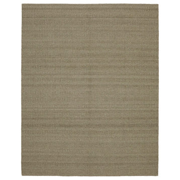 Rug N Carpet - Handwoven Modern Design 7' 1'' x 9' 1'' Wool Unique Kilim Rug