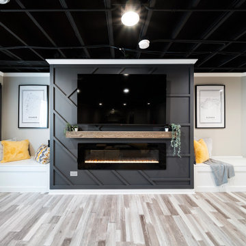 75 Exposed Beam Basement - April, 2025