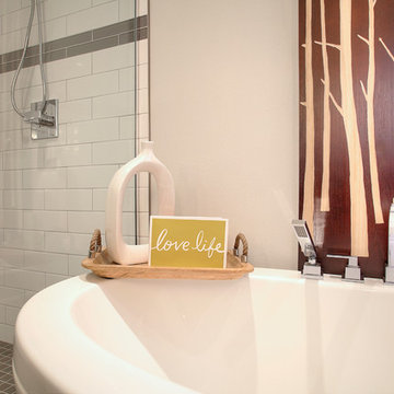 Mid Century Modern Bath
