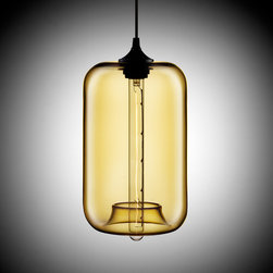 Pod Contemporary Bare Bulb Pendant Light - Pendant Lighting