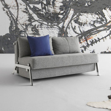 Innovation Cubed Deluxe Sofa Bed | Mixed Dance Grey