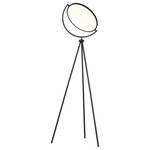 ET2 Lighting - Paddle LED Floor Lamp - Classic European design sure to bring interest wherever it is installed. Frames of Black hold edge lit discs which can be adjusted to direct the light. Soft and even illumination is provided by the 3000K LED which is adjustable by use of a dimmer.