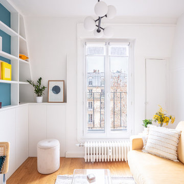 Rénovation complète d'un appartement parisien sous les toits