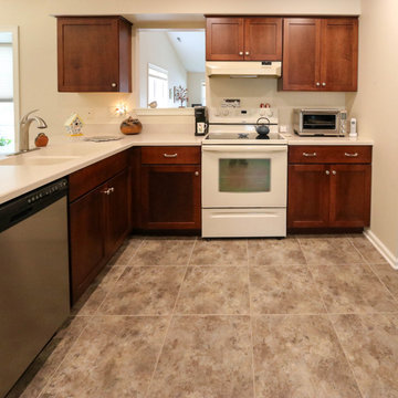 Condo Renovation in Kitchen, Bathroom and Fireplace Updates