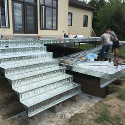 Paverdeck with wheel chair ramp - Landscaping Stones And Pavers