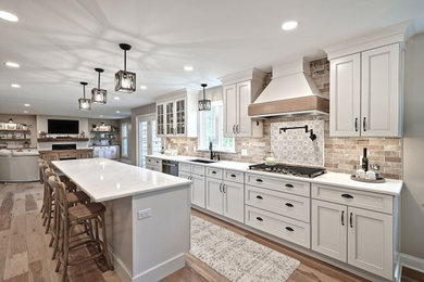 Transitional kitchen photo in Other