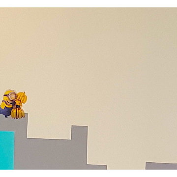 Minions castle room for a boy