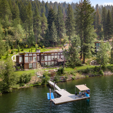 Lake Coeur d'Alene Custom Home