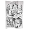 6 ft. Tall Double Sided Alice in Wonderland C
