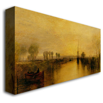 'Chichester Canal, 1829' Canvas Art by Joseph Turner