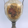 Double-Handled Earthenware Vase