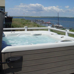 Deck and Hot Tub - Hot Tubs